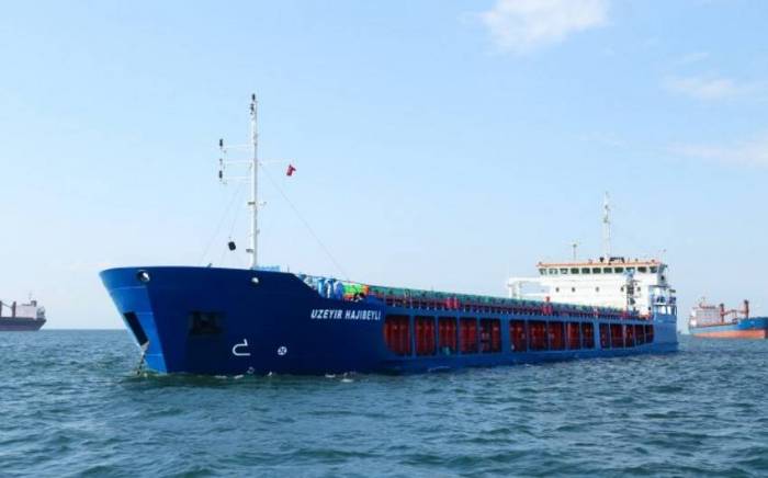 The ship "Uzeyir Hajibeyli"