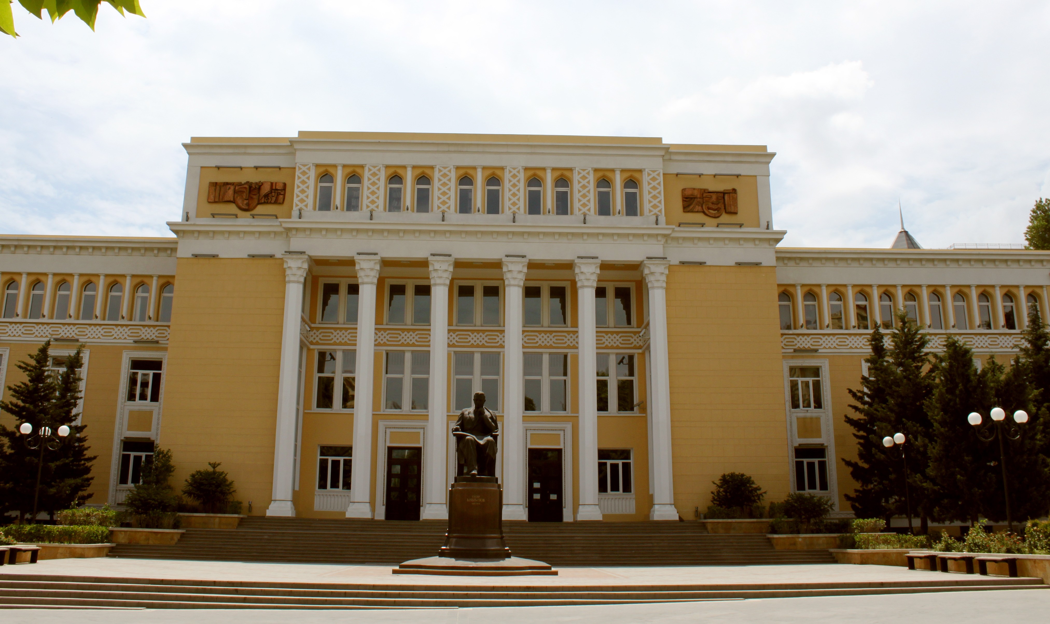 The Baku Music Academy is named after Uzeyir Hajibeyli